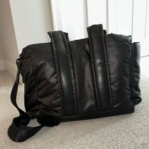 Caraa Black Baby Tote Diaper Bag- like new!